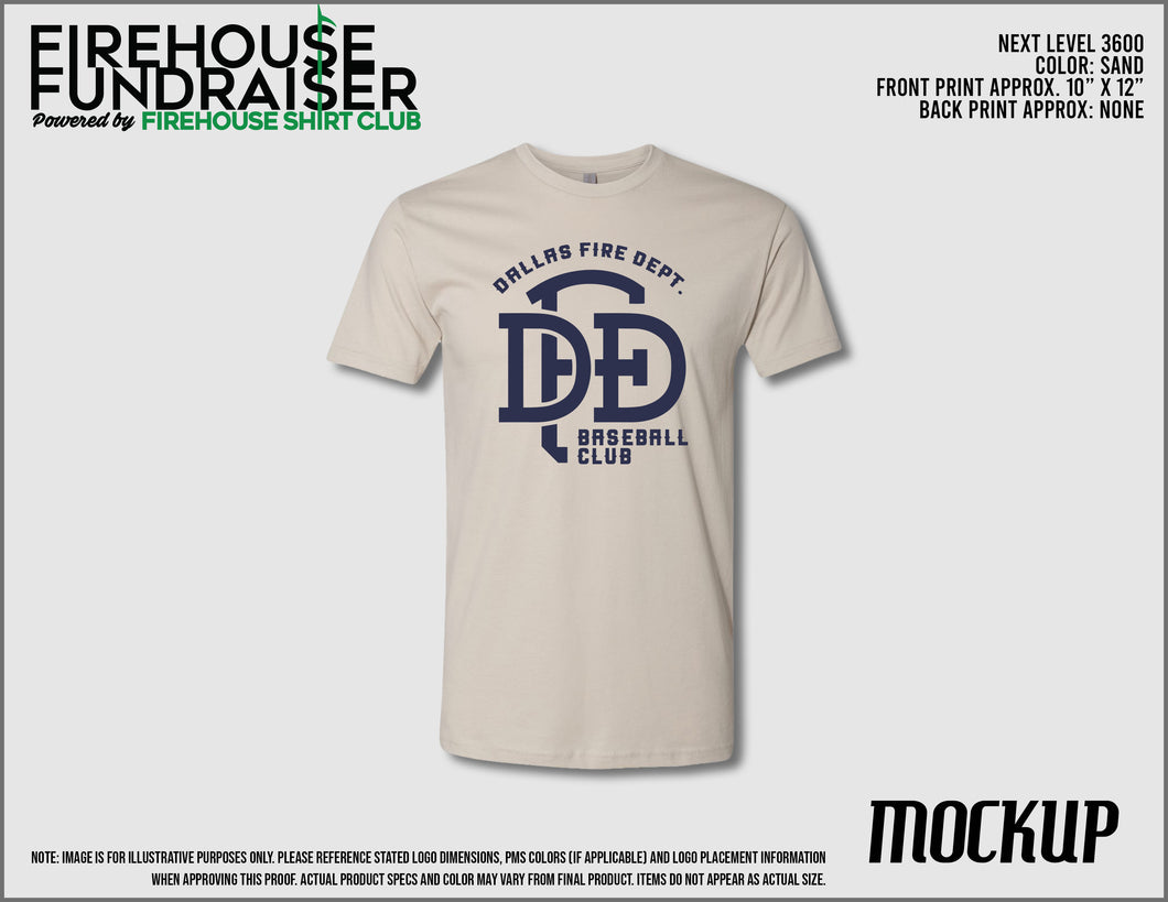 2025 DFD Baseball Club T-Shirt